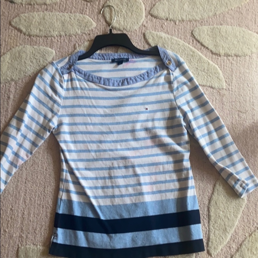 Tommy Hilfiger Blue Striped Shirt